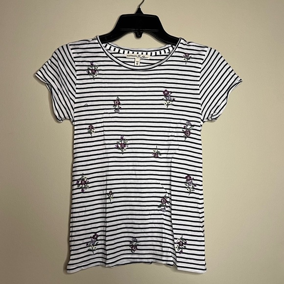Express striped embroidered shirt - Picture 2 of 5